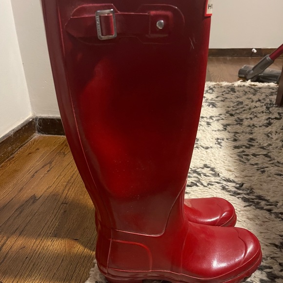 Hunter Original Tall Gloss Rain Boots - Picture 4 of 5